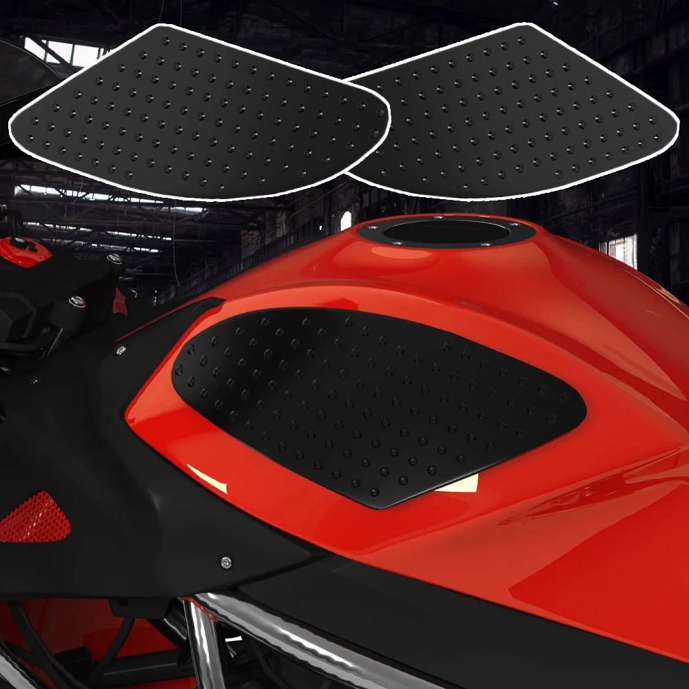 

2pcs Motorcycle Gas Knee Non-slip Protection Pad Decal Fuel Tank Side Decoration Stickers Auto Accessories for Kawasaki / Honda