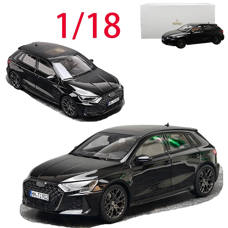 

Коллекционная модель автомобиля NOREV Audi RS3 2025 A3 из сплава, масштаб 1:18, игрушка для мальчиков, в оригинальной коробке, для демонстрации
