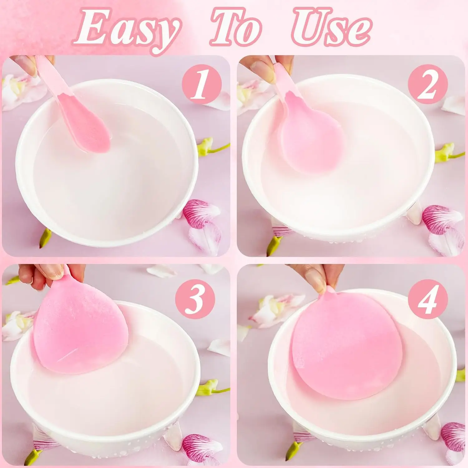 240 peças esponja facial comprimida, almofada de esponja de remoção de maquiagem profissional, esponja de limpeza facial redonda para spa, esfoliante, máscara