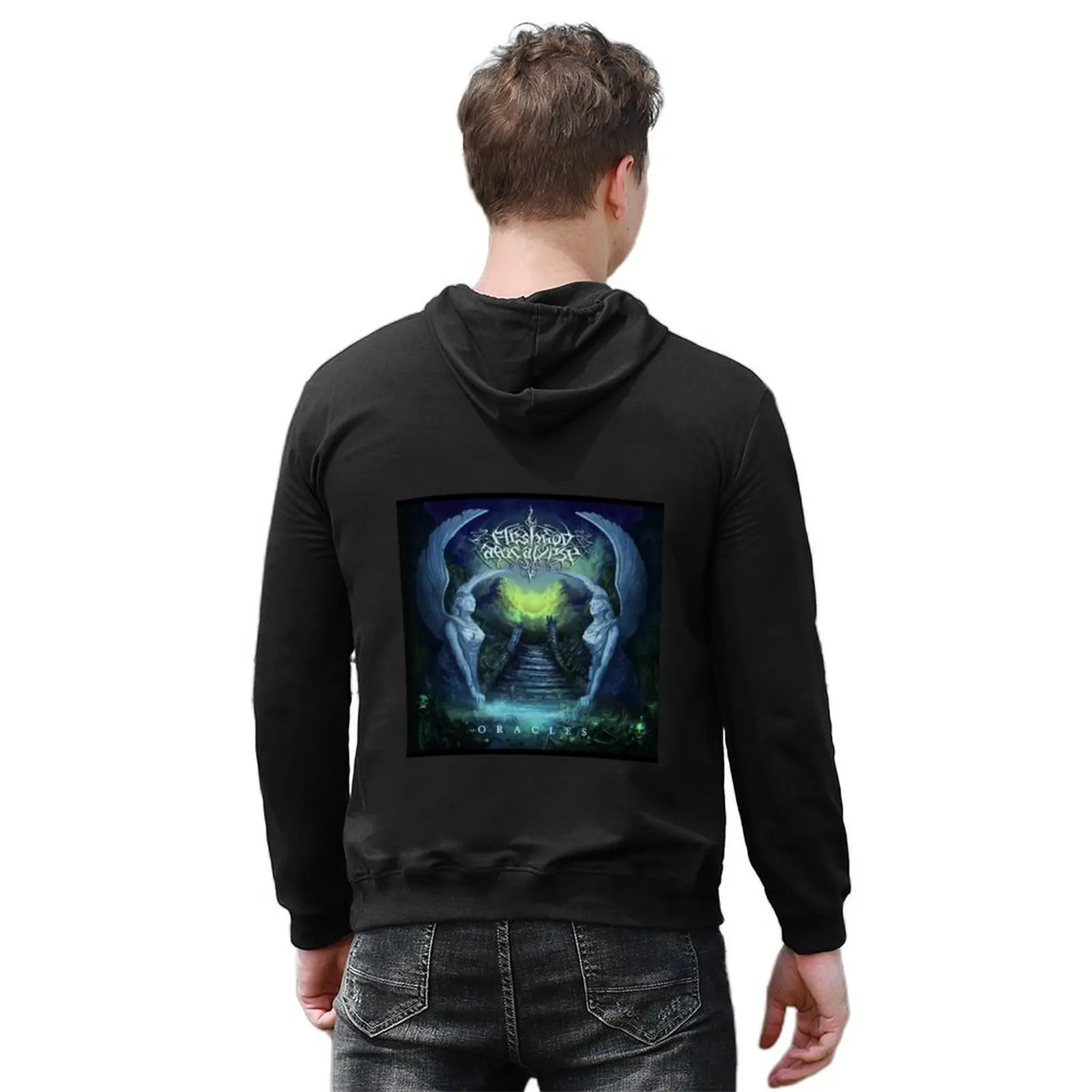 Fleshgod Apocalypse Oracles Hoodie anime clothes fashion men graphic t shirts men hoodie man
