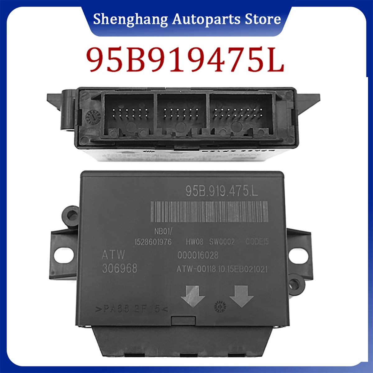 

95B919475L Control Unit for Park Assist Parking Aid Control Module For Porsche Macan Cayenne 2.0L 3.0L 3.6L 4.8L