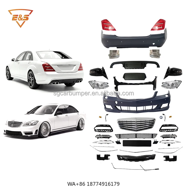 

Car Upgrade Kit for- s Class W221 to S63 S65 Full Set Plastic Model Car Kit