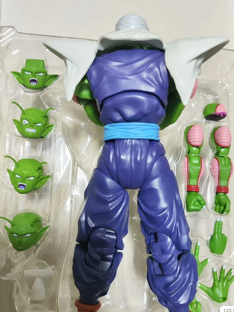 Original Bandai Shfiguarts Dragon Ball Z Piccolo Action Figure Shf Cape Super Hero Pvc Anime Figurine Collectiblr Model Toy Gift