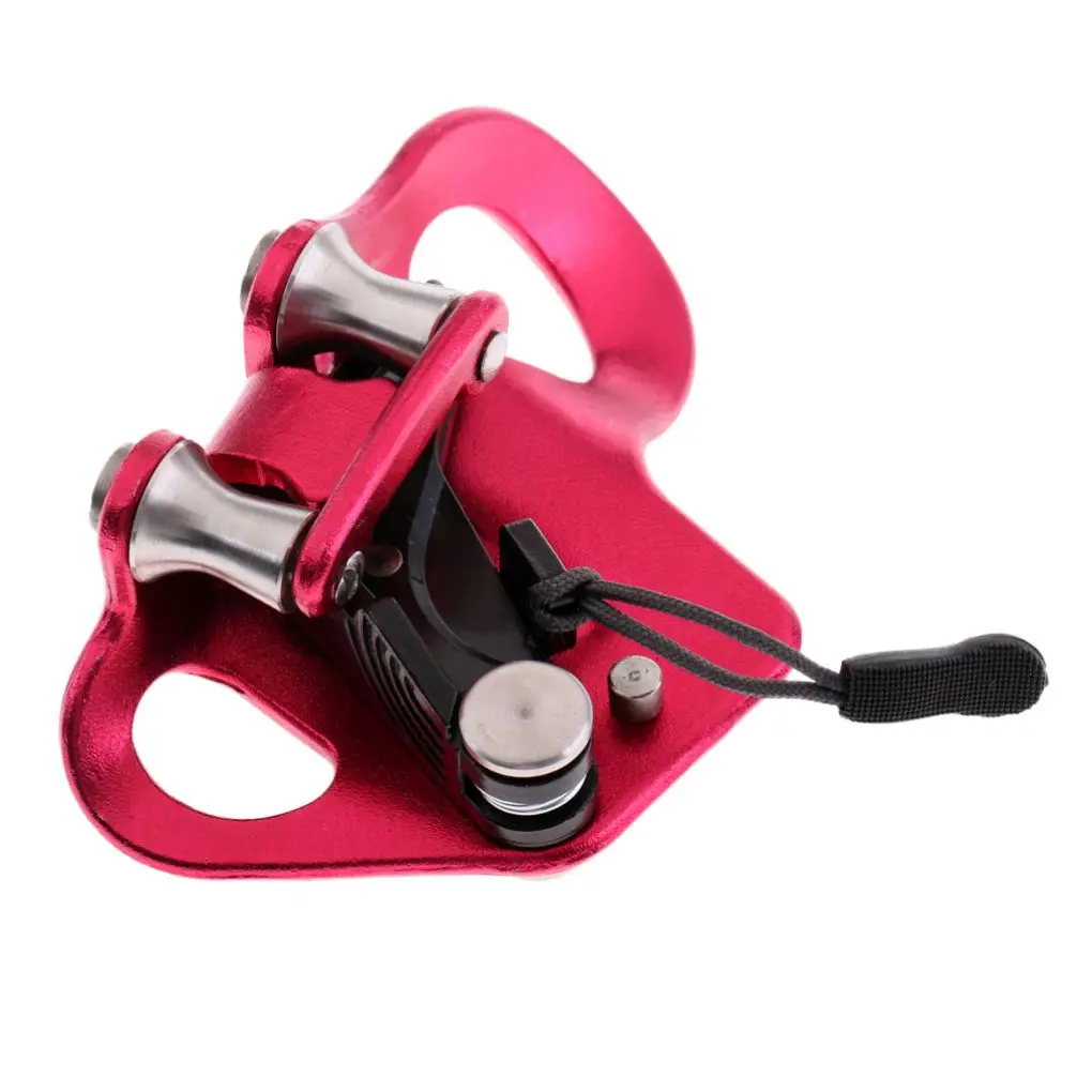 

Альпинистский нагрудный подъемник, веревка для скалолазания, подъемное снаряжение для ремешка 8-13 мм, товары для экстремальных видов спорта, оранжевый