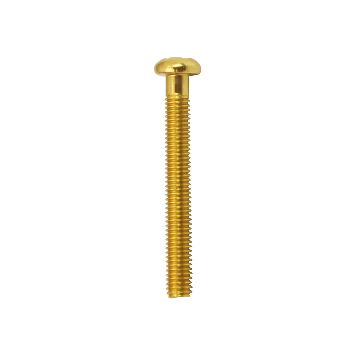 FLEOR 20PCS Guitar Pickup Height Screw Guitar Humbucker Pickup Mounting Screws 3x27mm Gold