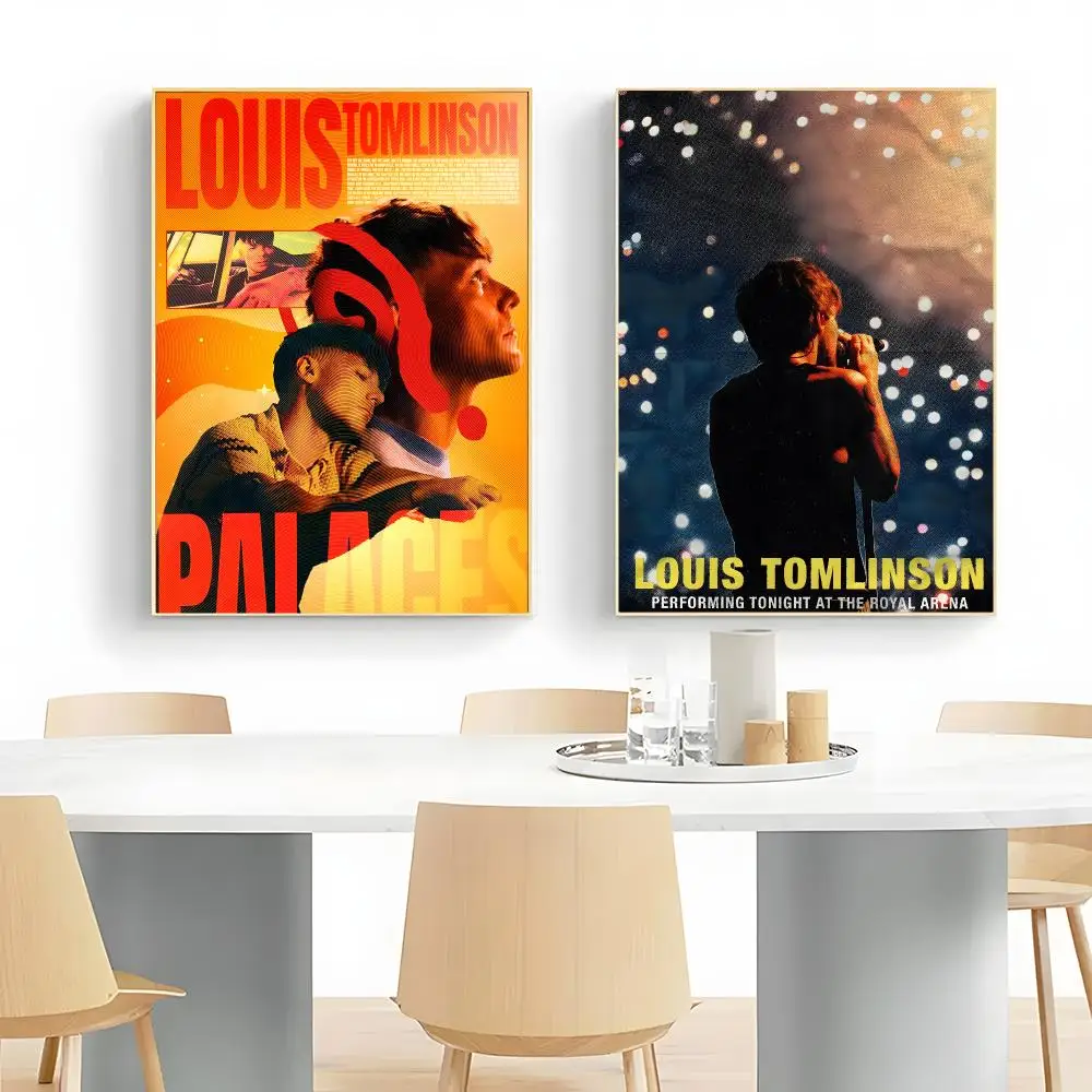 Melodic Pop Singer L-Louis Tomlinson Poster Wall Art Print Decorative Mural Home Decor Gift Unframed