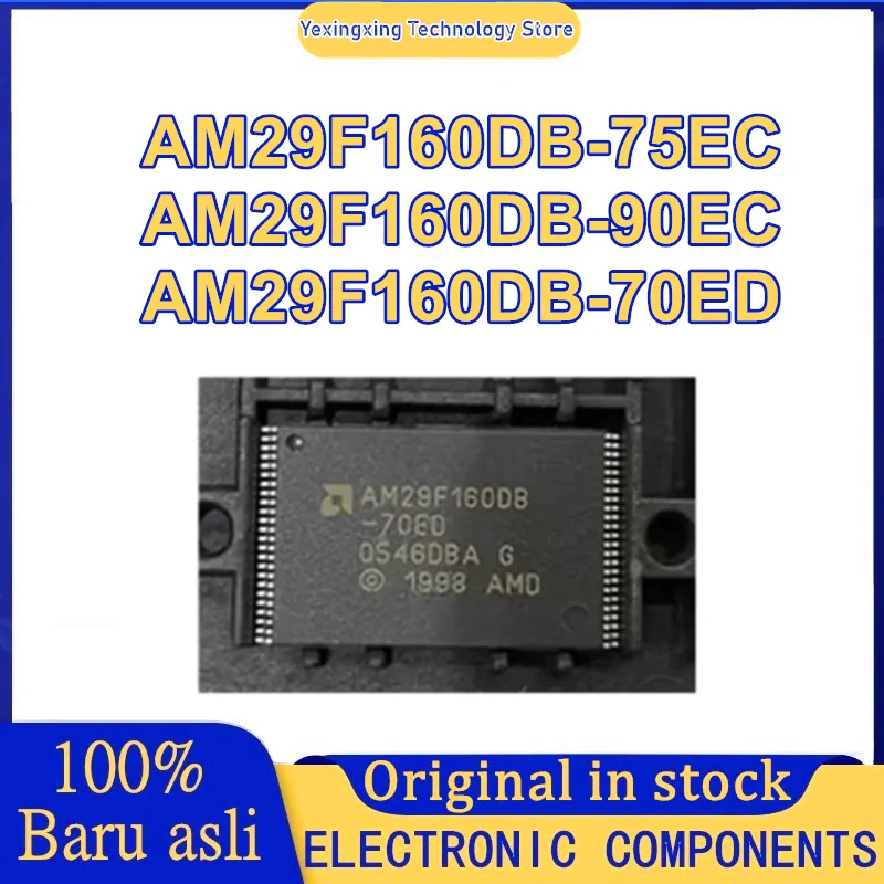 

AM29F160DB-70ED AM29F160DB-75EC AM29F160DB-90EC AM29F160DB TSOP48 New and Original In Stock