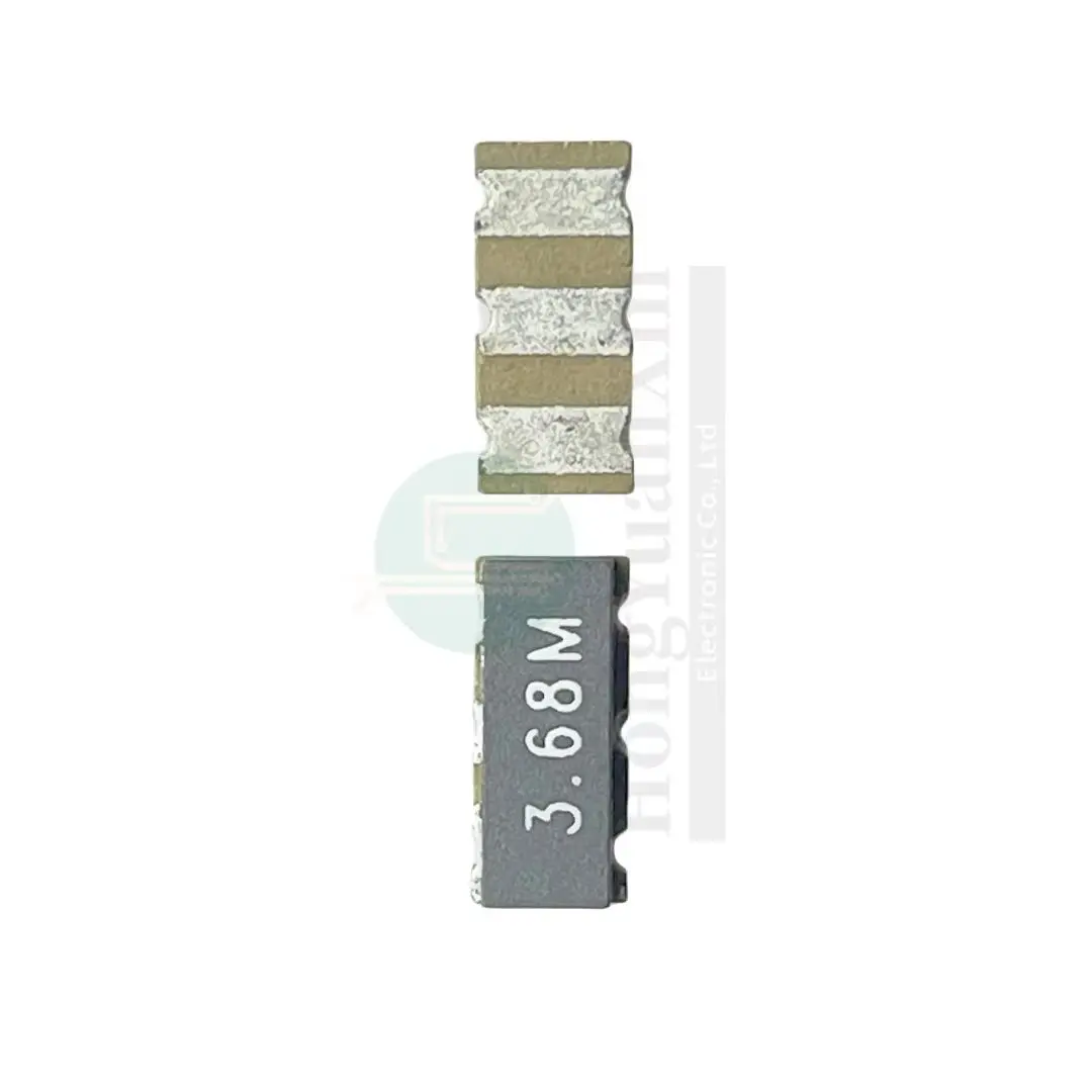 50PCS/ 3.68M ceramic crystal oscillator ZTTCC3.68MG 3.68MHZ patch tripod 3*7 passive resonator