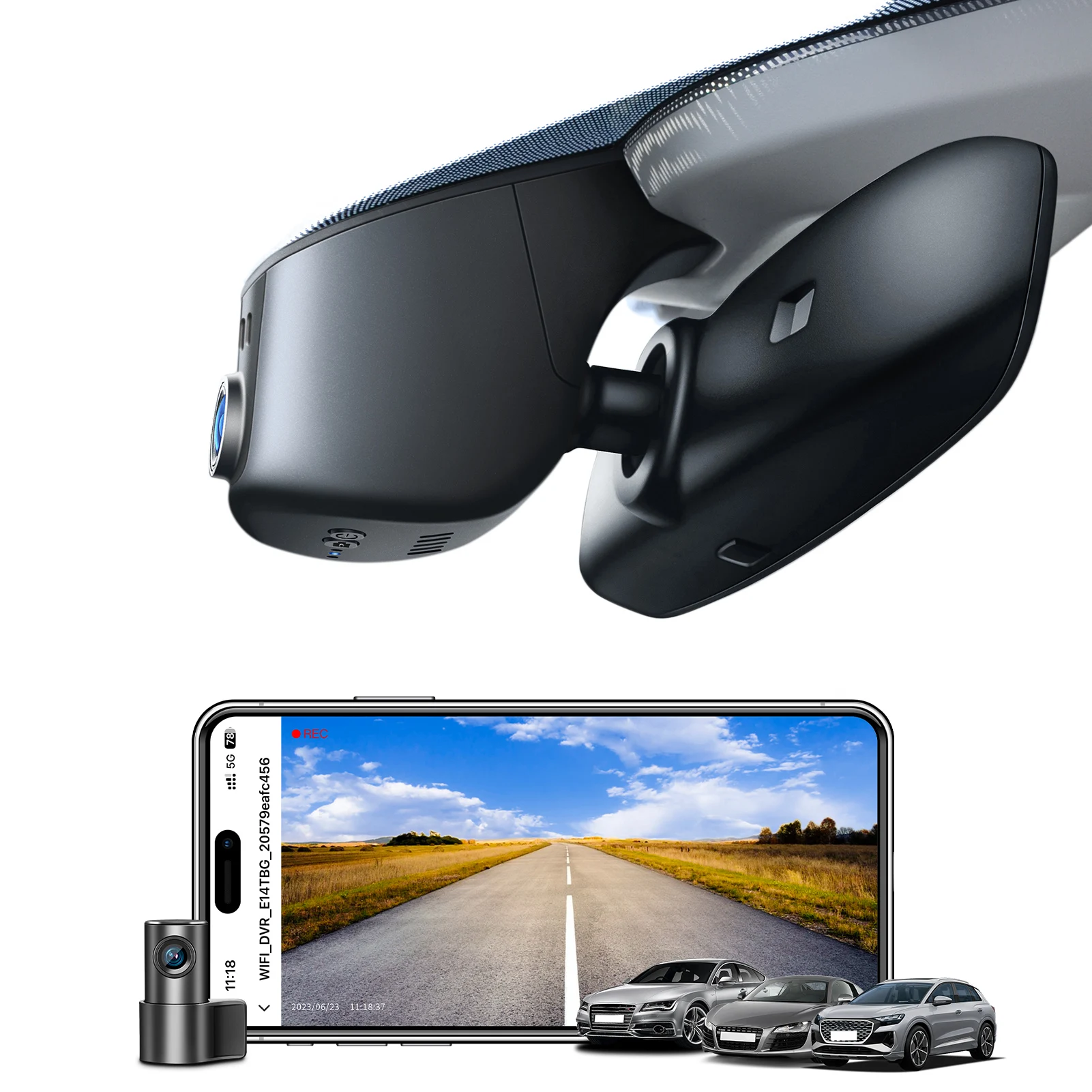 Mangoal 4K Dash Cam…