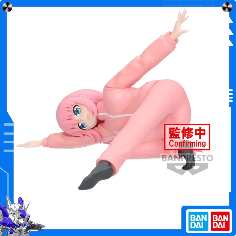 

BANDAI Bocchi The Rock! Фигурки Hitori Goto, модель BANPRESTO, спортивная одежда, фигурки развлечений, новый, подлинный оригинал