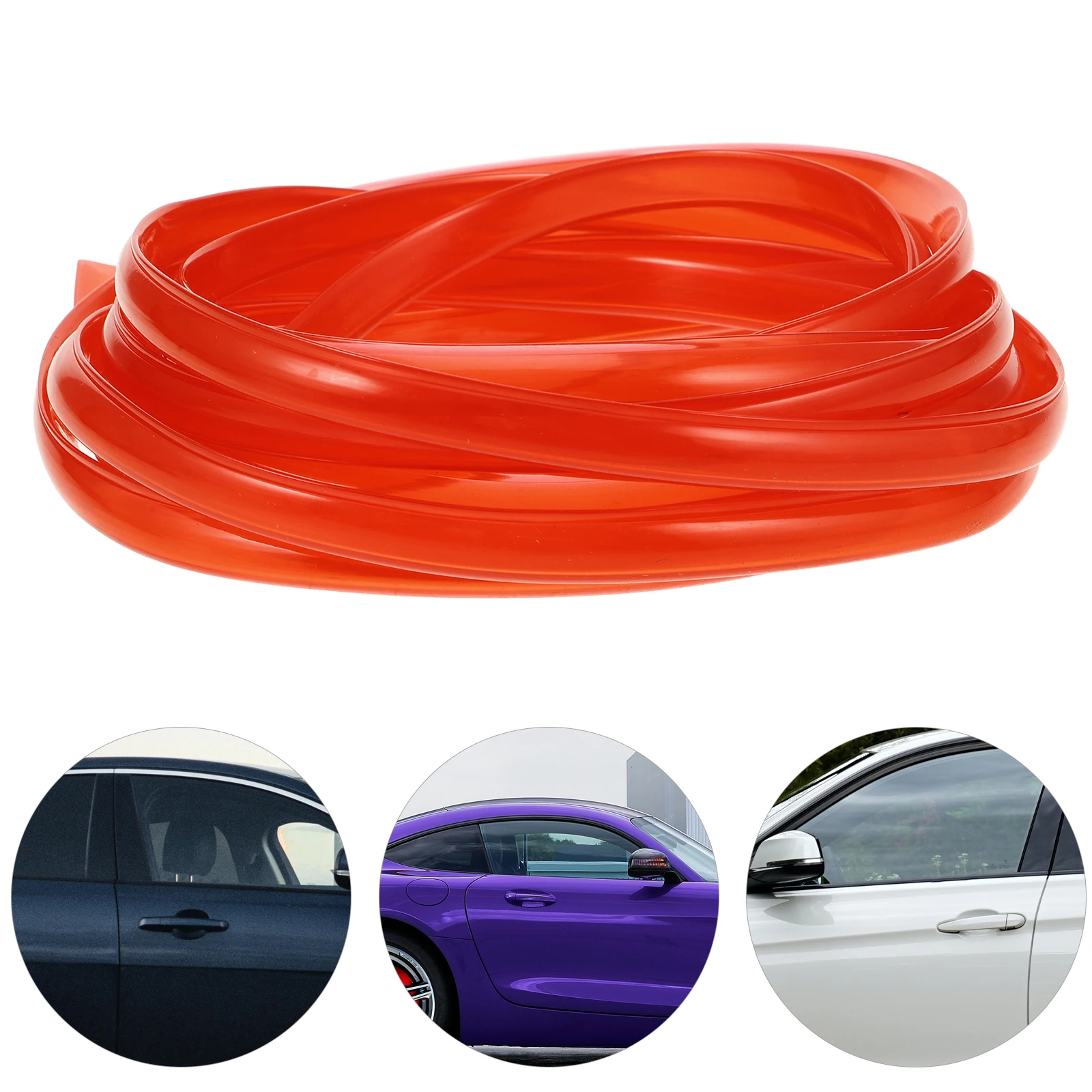 

Anti-collision Strip Durable Invisible Design Protects Scratches Sealing Rain Noise Easy Install Car Guard Protector Edge Guards