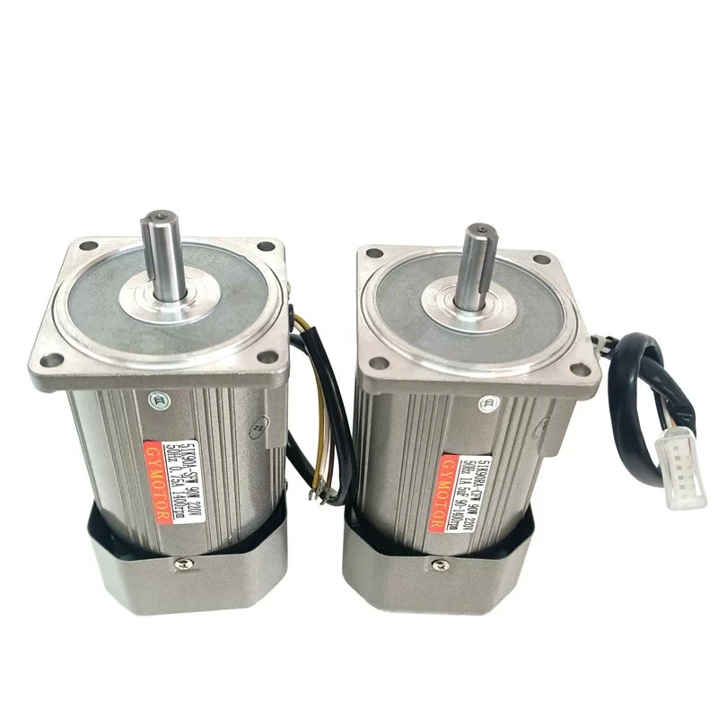 1400rpm AC 90W 110V 220V 380V Single/Three-Phase, Shaft Diameter 11mm Fixed/Constant Speed, Variable/Adjustable-Speed AC Motor