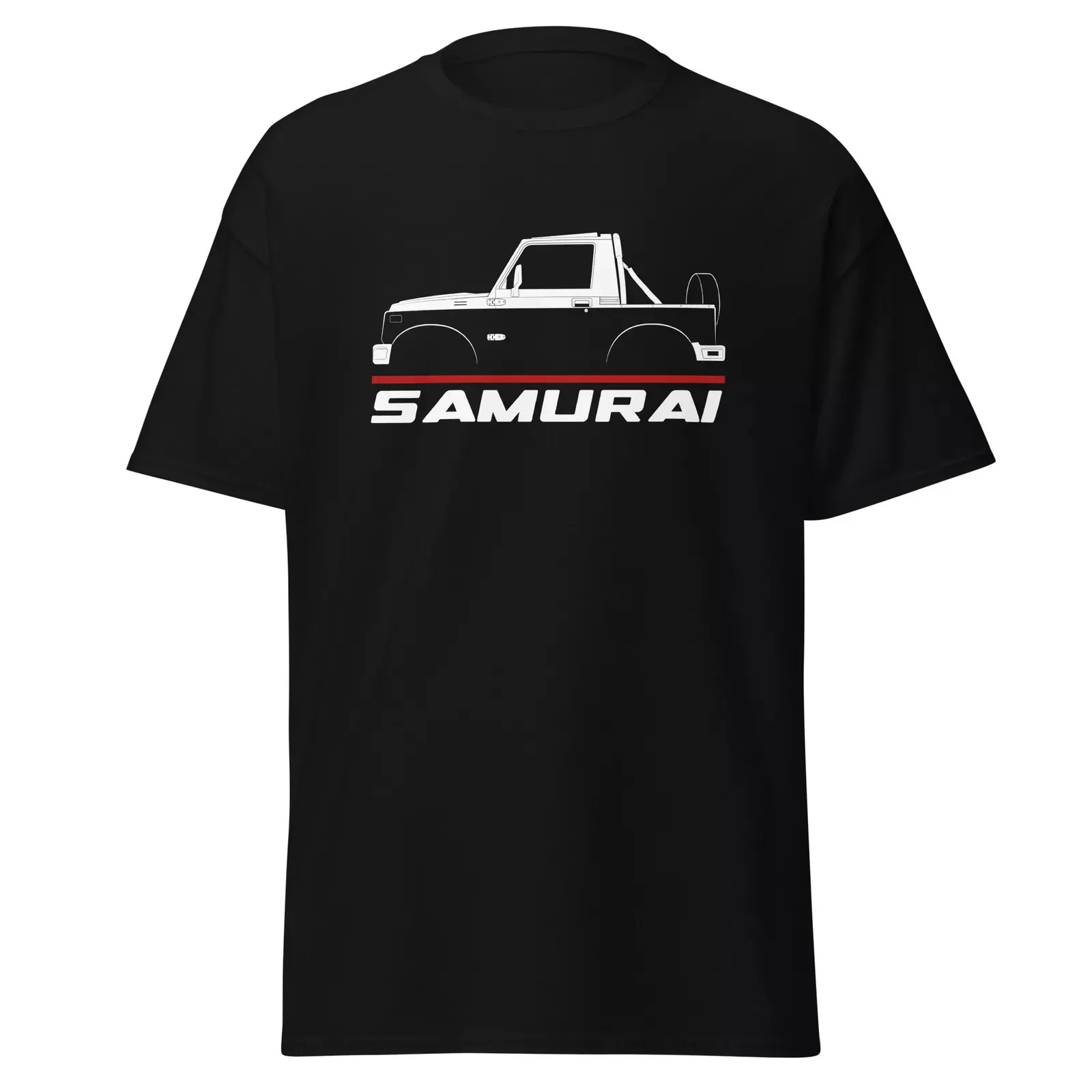 

2024 Men T Shirt Casual Suzukis Samurai 1990-1998 Enthusiast T-shirt Graphic Summer Short Sleeves 100% Cotton S-3XL