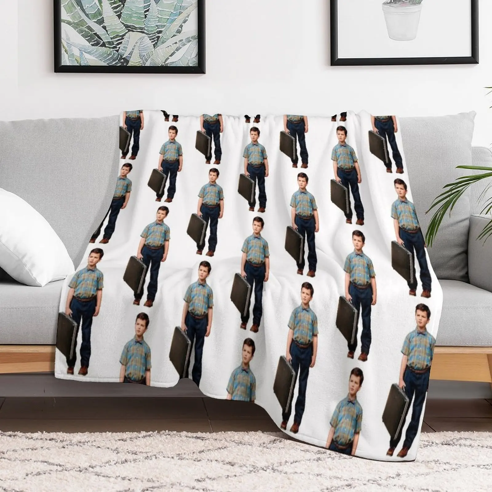 

Young Sheldon Throw Blanket Beautifuls Personalized Gift Blankets