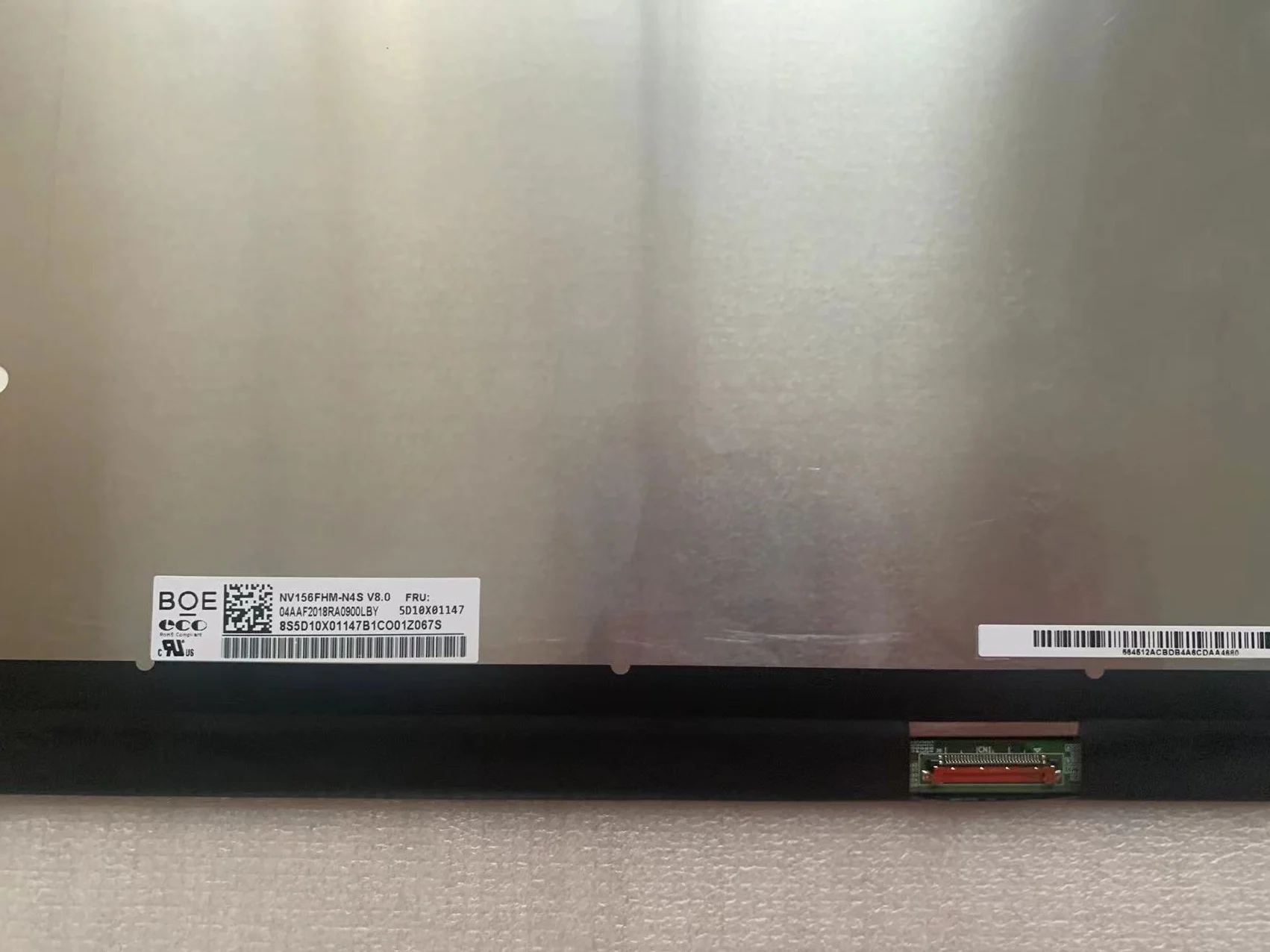 Imagem -03 - Tela Lcd do Portátil Ips Thinkbook g2 Thinkbook Nv156fhm-n4s V8.1 Lenovo Thinkpad T15 P15s Gen 515are05 1920x1080 30pin 156
