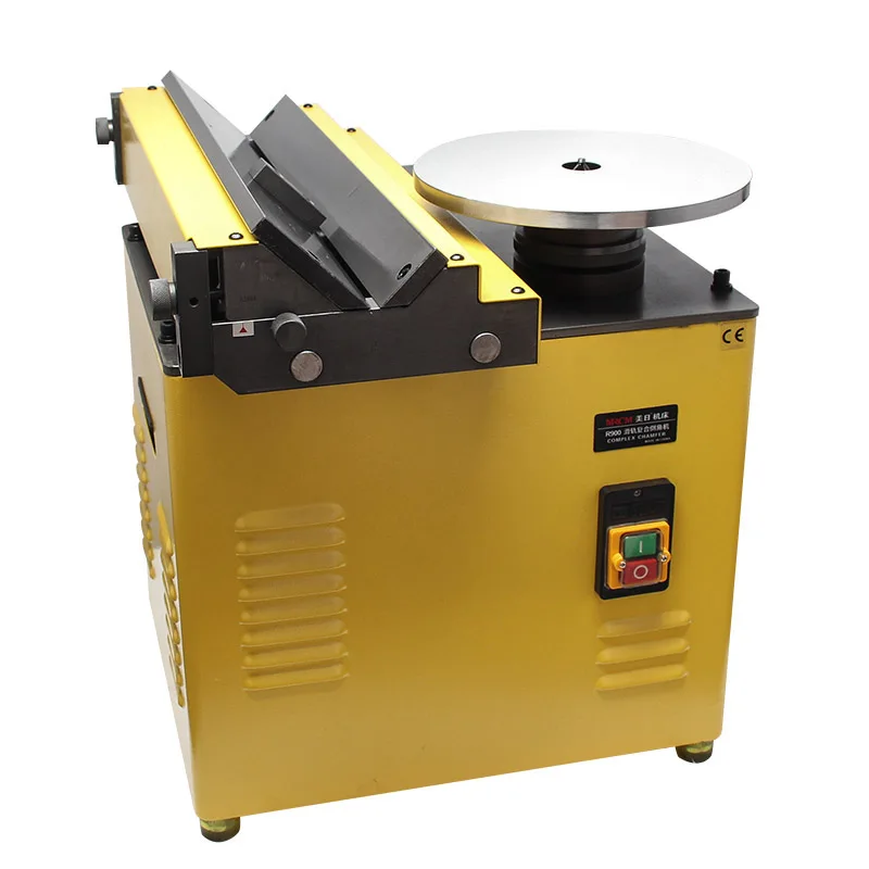 MR-R900 Metal Acrylic Pipe Double End Chamfering Machine New Conditions for Reliable Motors