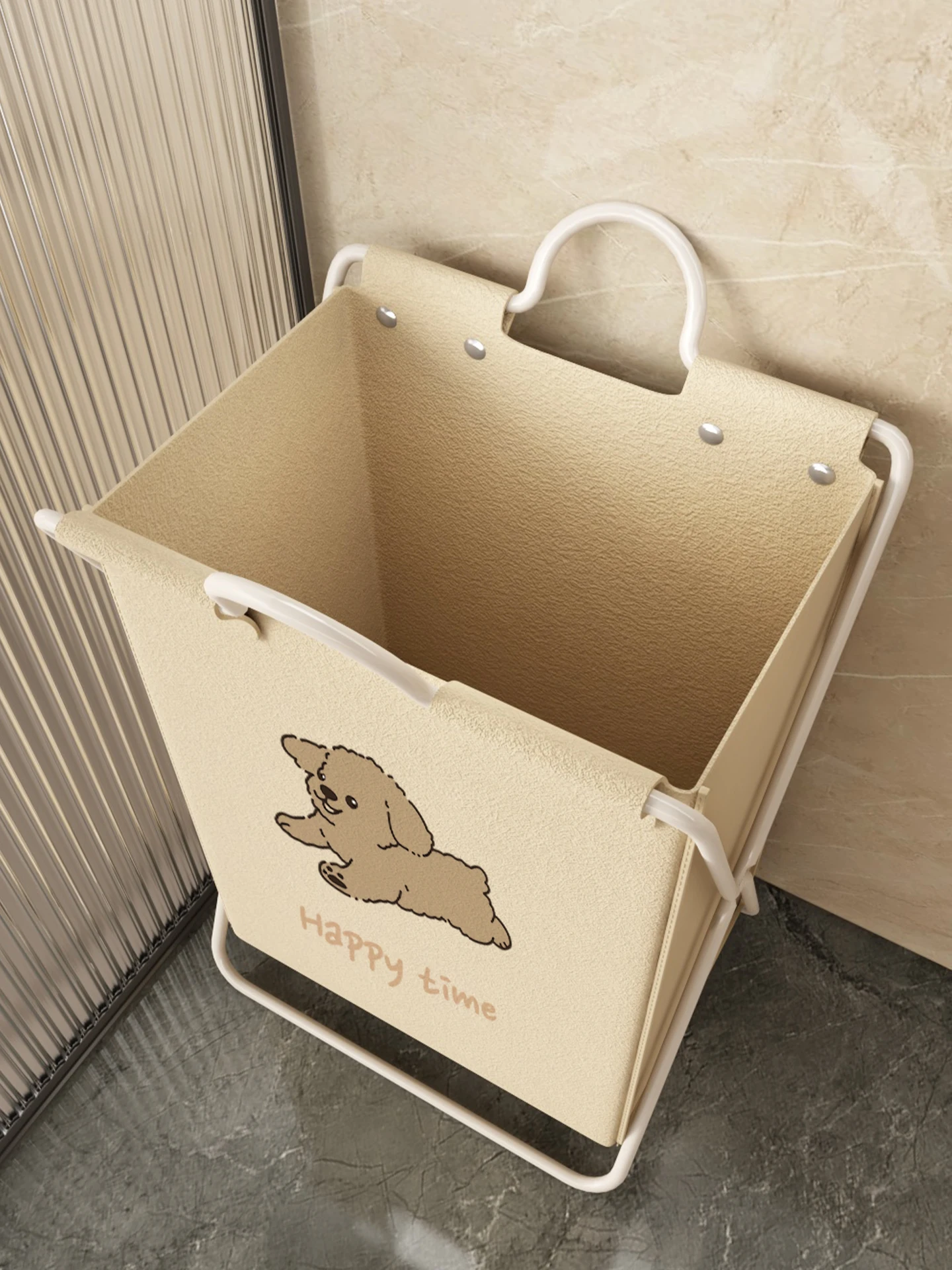 

Foldable Dir Laundry Basket Batoom High Aesthetic Value Buet Bag Home Use Storage Basket for Dir Clothes Student Dorm...