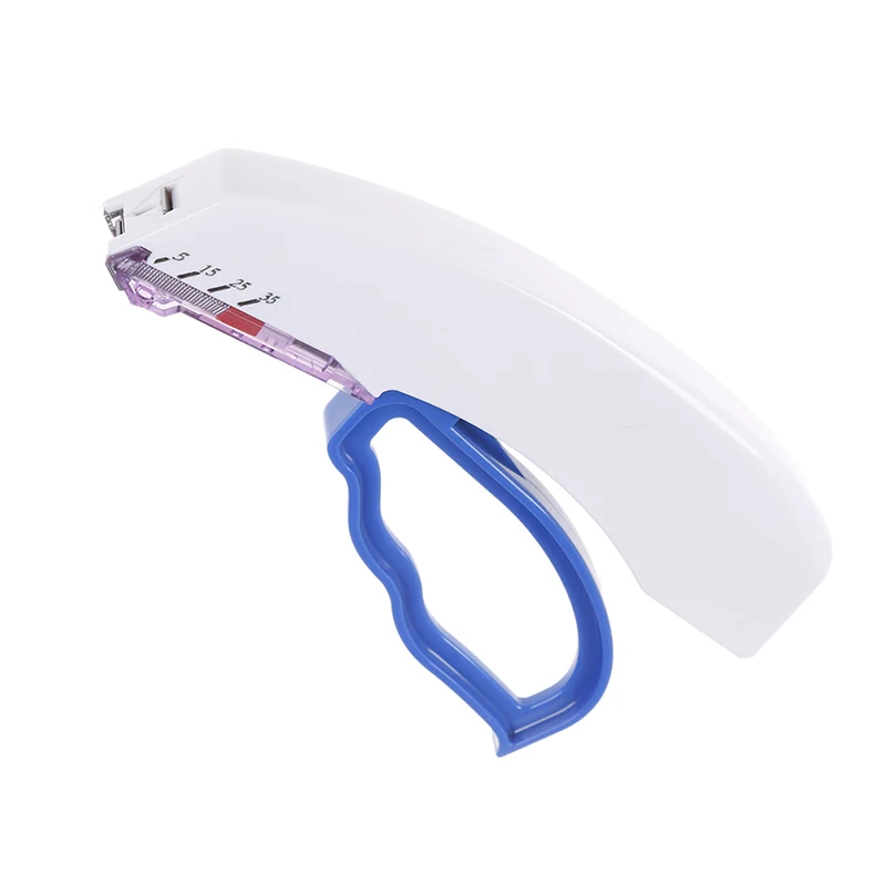 Grapadora desechable de acero inoxidable para cirugía médica, máquina de costura de piel de uñas, paquete estéril en blanco, extractor de uñas