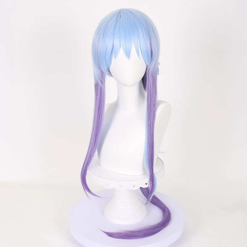 

Arknights New Operator Shuiyue Cosplay Wig With Simulated Scalp Gradient Color And Longened Ponytail