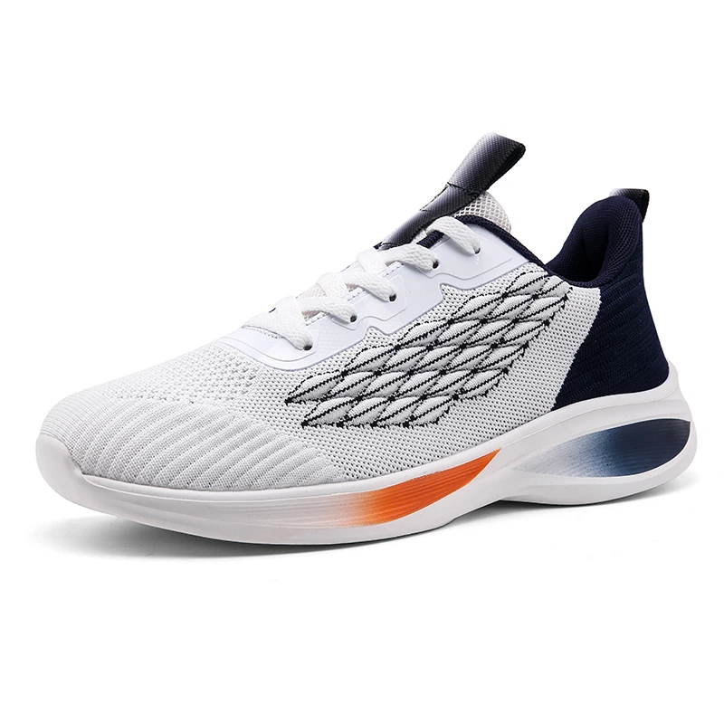 أحذية رجالية عصرية خفيفة الوزن وكاجوال وأحذية رياضية، أحذية رياضية كاجوال مريحة تسمح بمرور الهواء للرجال للجري في الهواء الطلق #2