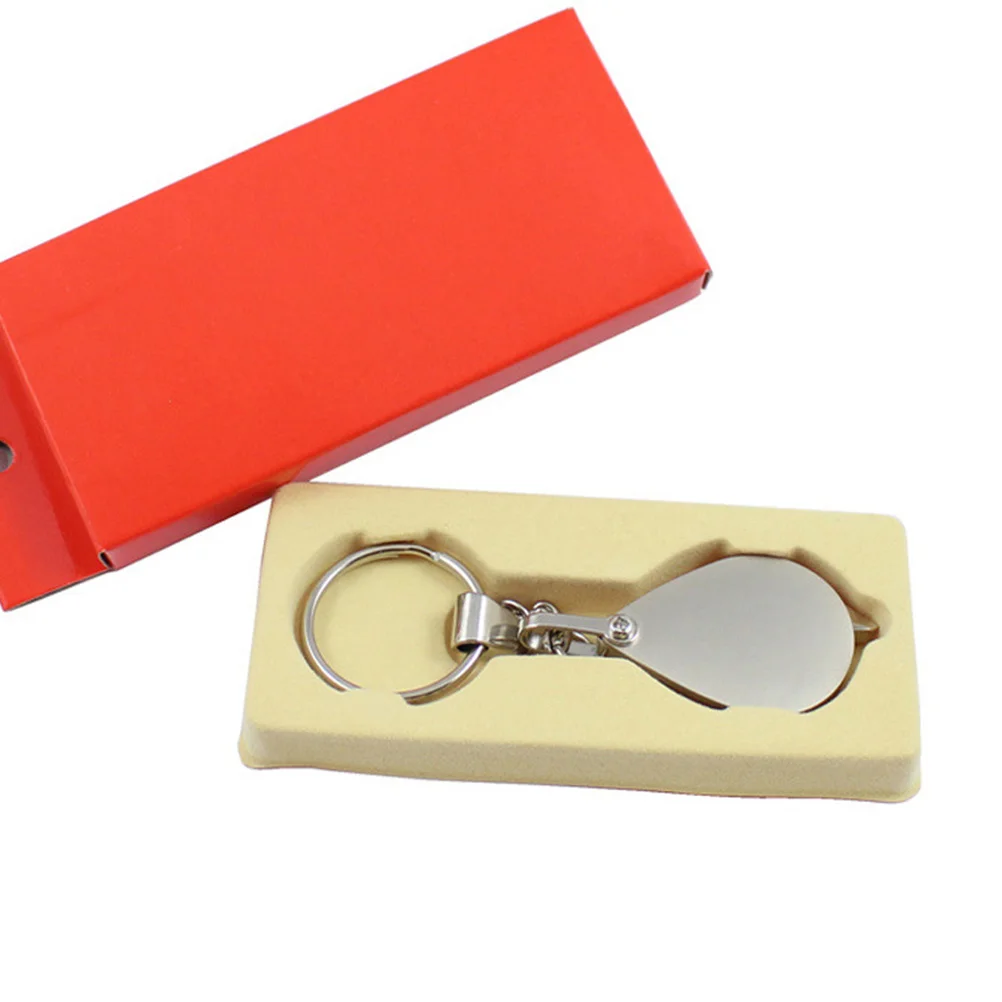 

8x 30mm Metal Magnifier Optical Glass Loupe for Reading Inspecting Tiny Characters Portable Silver Optic Magnifier