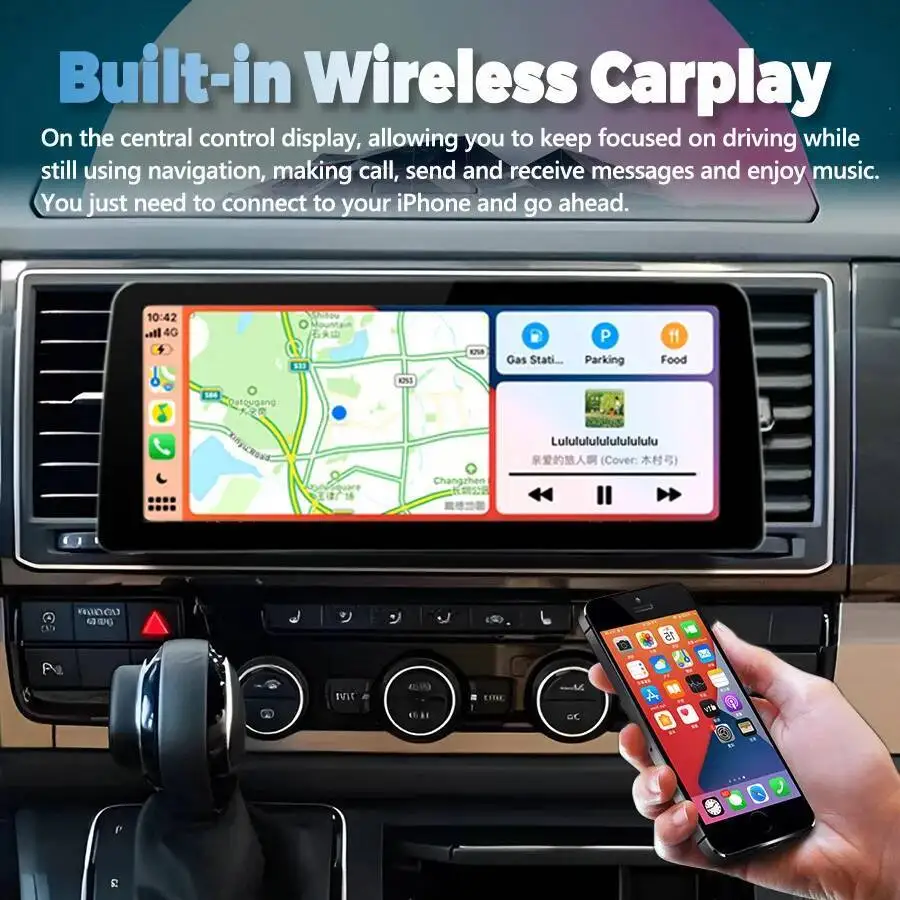 Picture 7: 12.3inch For VW Caravelle 6 T6 2015-2020 2Din Radio Stereo Screen Android 14 GPS Multimedia Carplay Head Unit Car Video Player