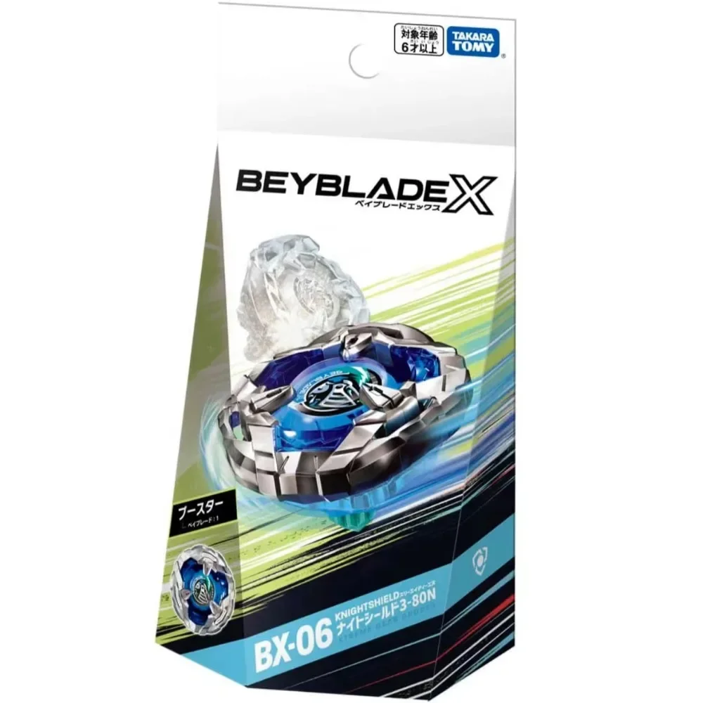 Takara Tomy Beyblade X BX-06 Booster Knight Shield 3-80N