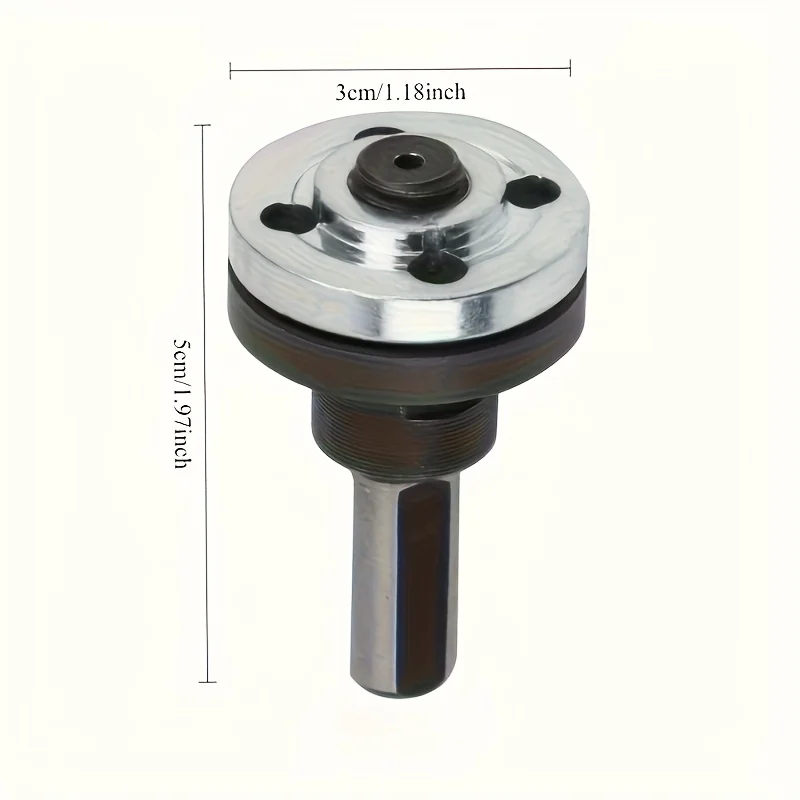 8set 10mm Angle Grinder Accessory Kit - Medium Grit Aluminum Metal Connecting Rod Set, Suitable for Polishing Wheels,