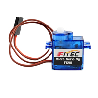 Feetech FS90 Micro Servo Motor 4.8V 6V Servo Arm 120 Degree for Remote Control Helicopter Drones Arm RC Cars DIY Robot Toy 9g