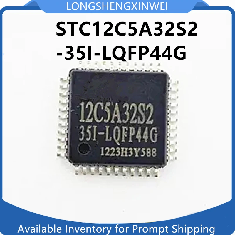 1PCS STC12C5A32S2-35I-LQFP44G 12C5A32S2 Single Chip LQFP44 New Original Spot