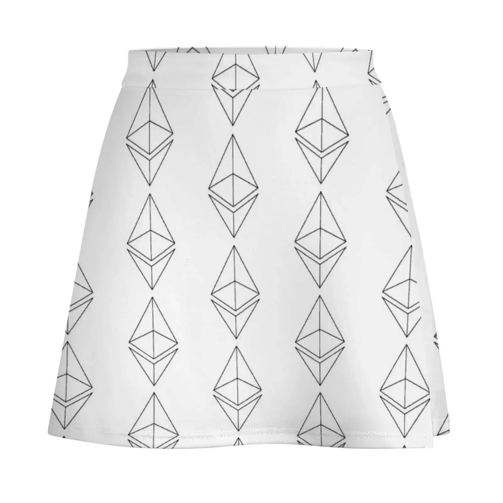 Ethereum Icon Logo Mini falda ropa de mujer ropa de estilo coreano