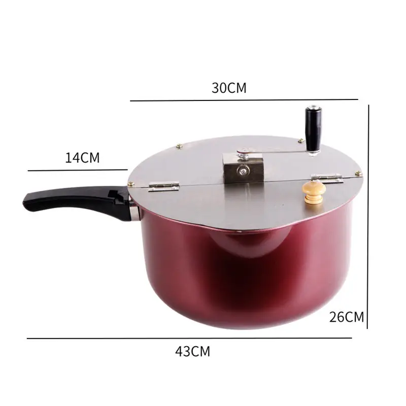 상업용 가정용 핸드 팝콘 메이커, 팝콘 포퍼, 가스 밥솥, 전자기 스토브