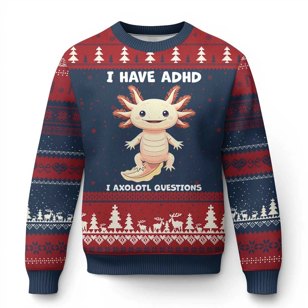 Cartoon Axolotl Pun Ugly Chri - 3D Printing Questions 评论和价格
