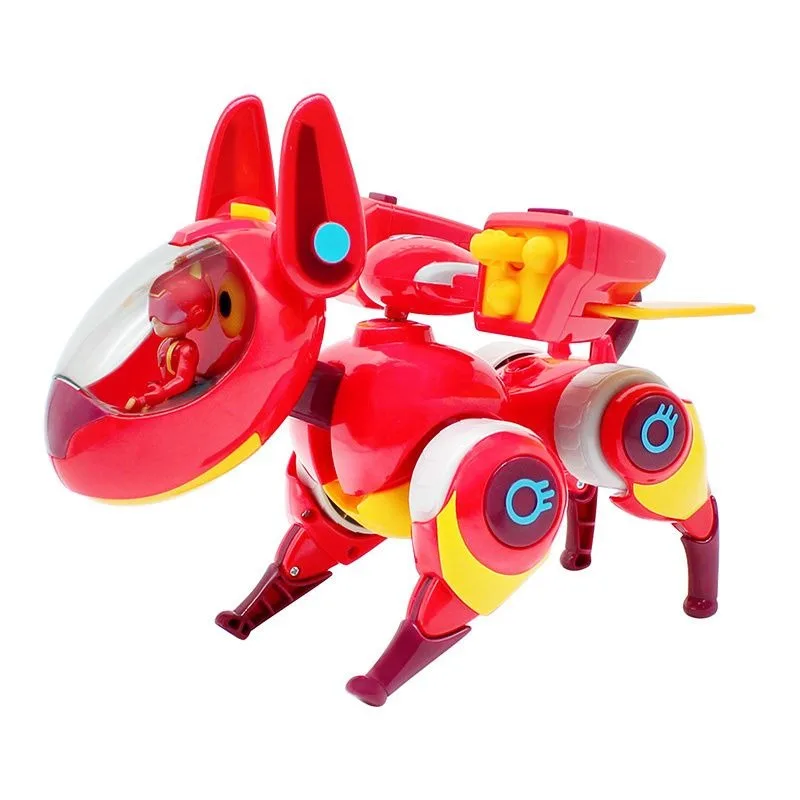 2026 Cartoon Petronix Defenders Transforming Machine Pets Toy Action Figures Model Collection Ornaments Kids Christmas Gifts