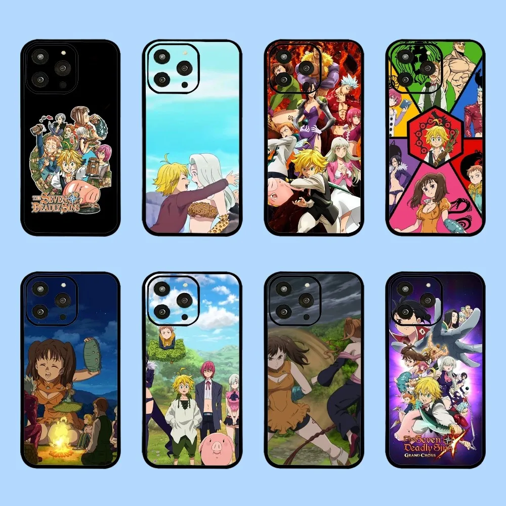 The Seven D-Deadly Sins Phone Case For Iphone 15 11 13 14 Pro Max 7 8 Plus X Xr Xs Max Se2020 12mini Cover Case