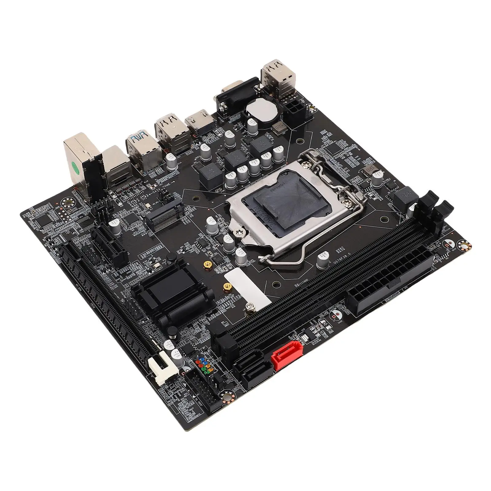 B75 gaming motherboard LGA 1155 Micro-ATX computer motherboard dual channel 2x 8Gb DDR3 Memory M.2 Nvme/NGFF SATA3.0 6 Gb/s PCI