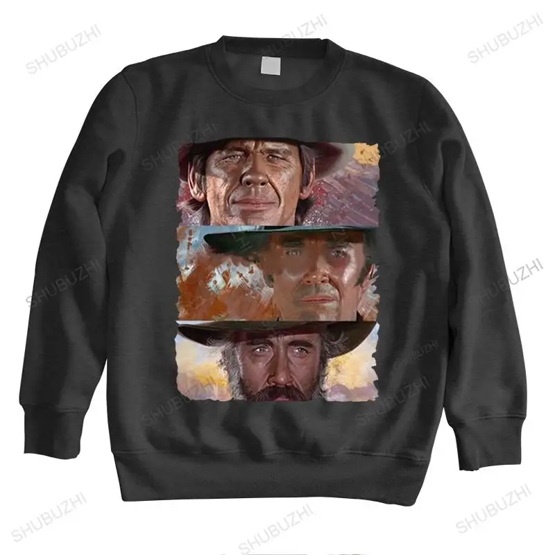 

The Good The Bad And The Ugly hoodie Men Soft Cotton sweatshirt Handsome Graphic hoody Top long sleeves Movie Film Lover hoodies