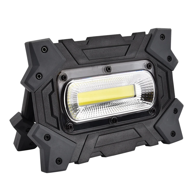 

1 Piece LED Work Light 30W Rechargeable Portable Flood Light Outdoor Solar Work Light With USB For Emergency Lighting