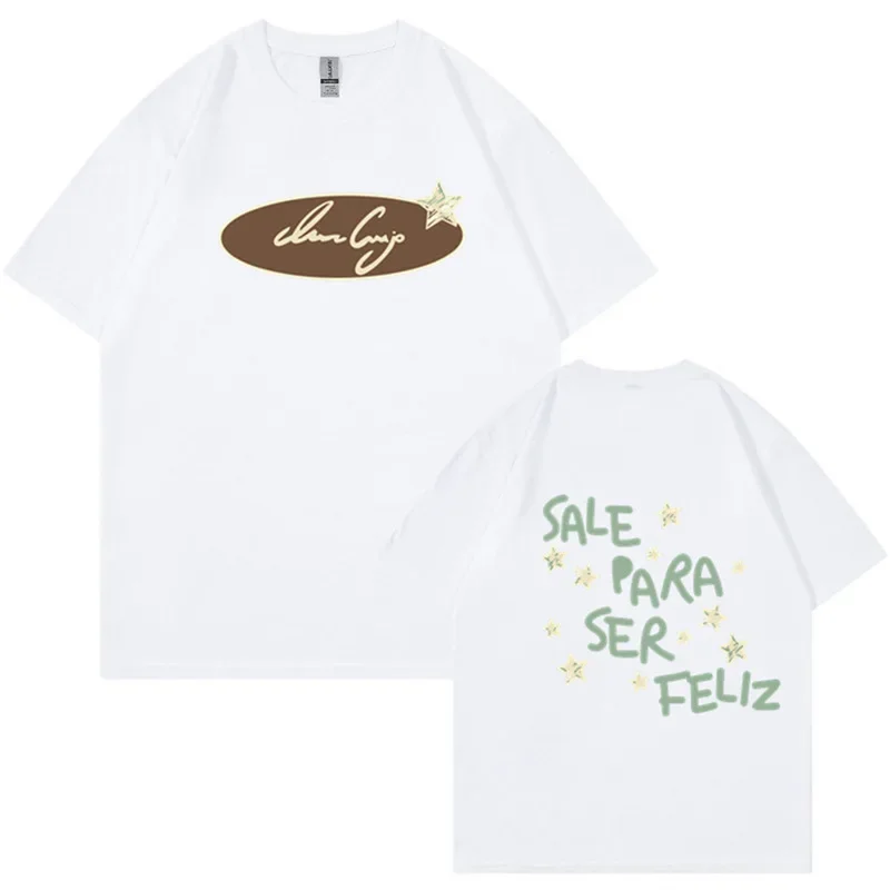 إيفان كورنيجو بيع لقميص سعيد نظرة جولة الجزء 2 متر القطن طاقم الرقبة قصيرة الأكمام المرأة تي شيرت غير غرزة الديكور الخارجي