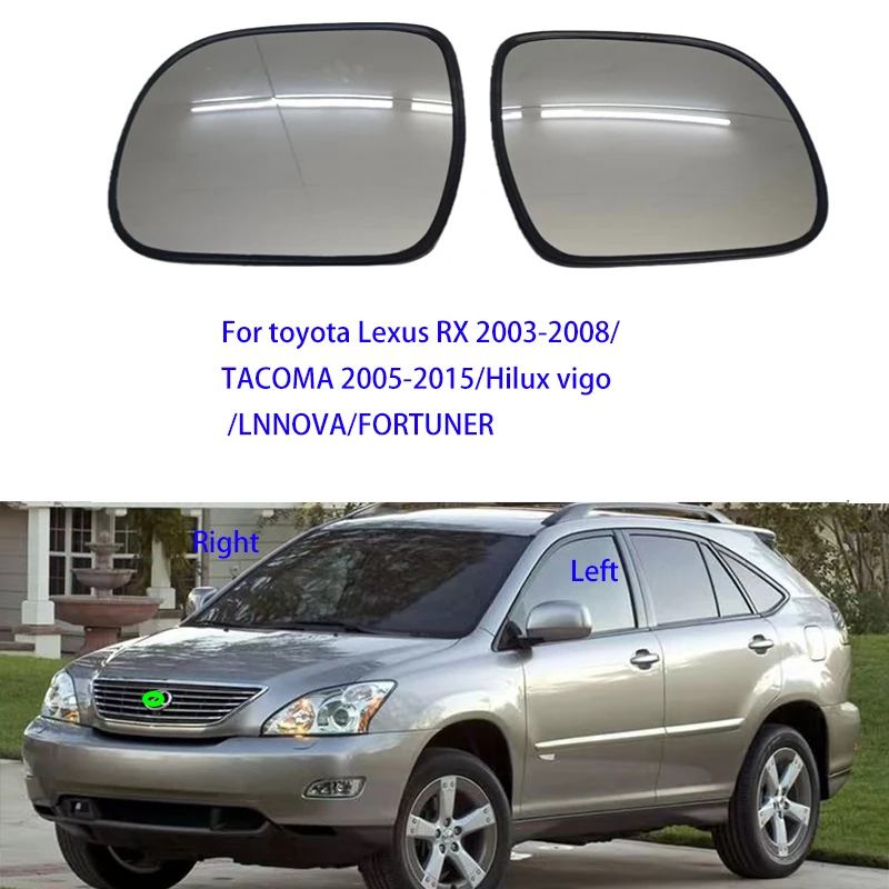 

Для Toyota Lexus RX 2003-2008/TACOMA 2005-2015/Hilux vigo/LNNOVA/FORTUNER автомобильные боковые зеркала с подогревом линзы для зеркал OEM87910-0K421