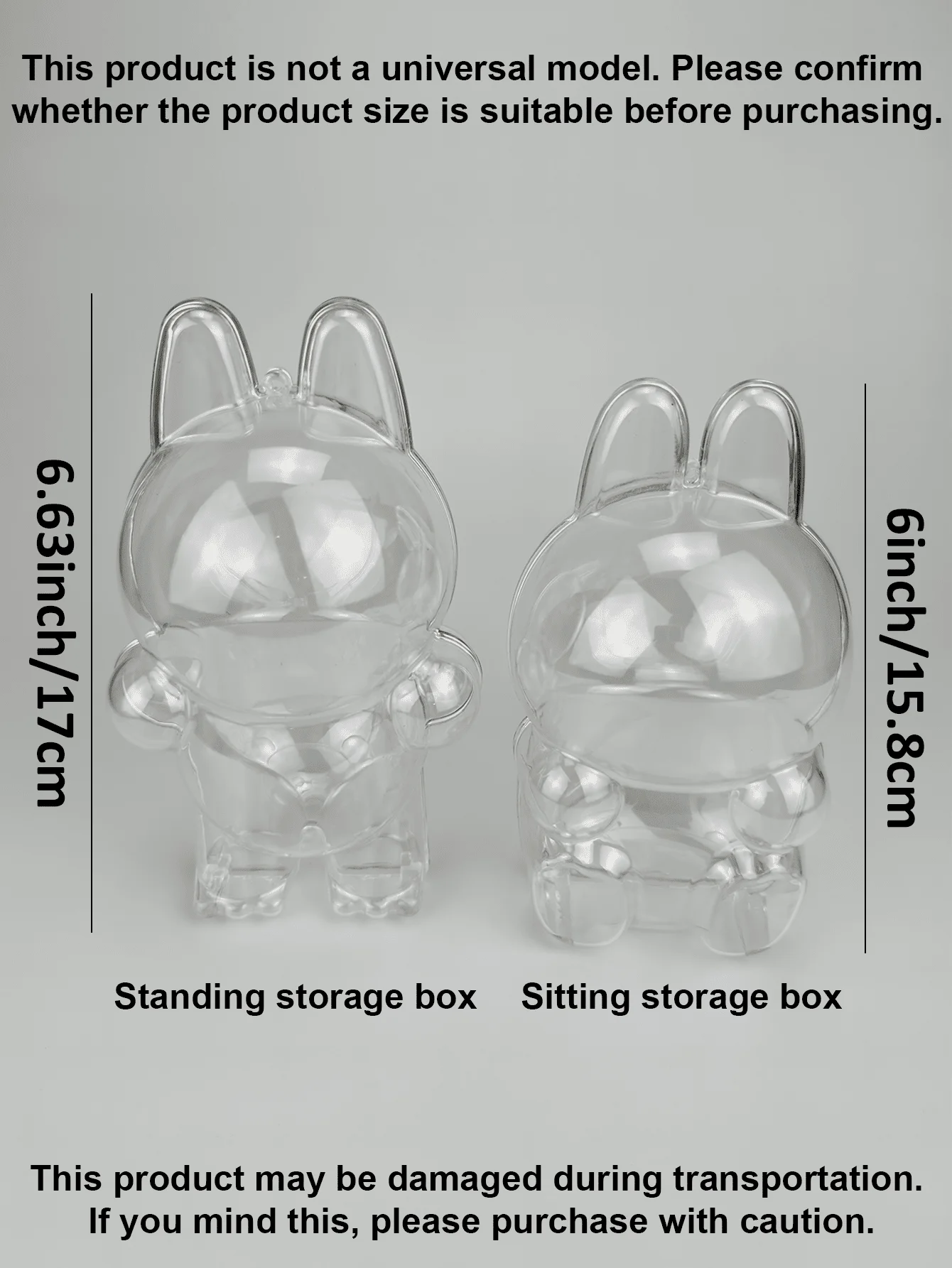 Transparent Pvc Protective Case, Quick Snap-On - Anti-Scratch Protective Cover (No Glue Required)