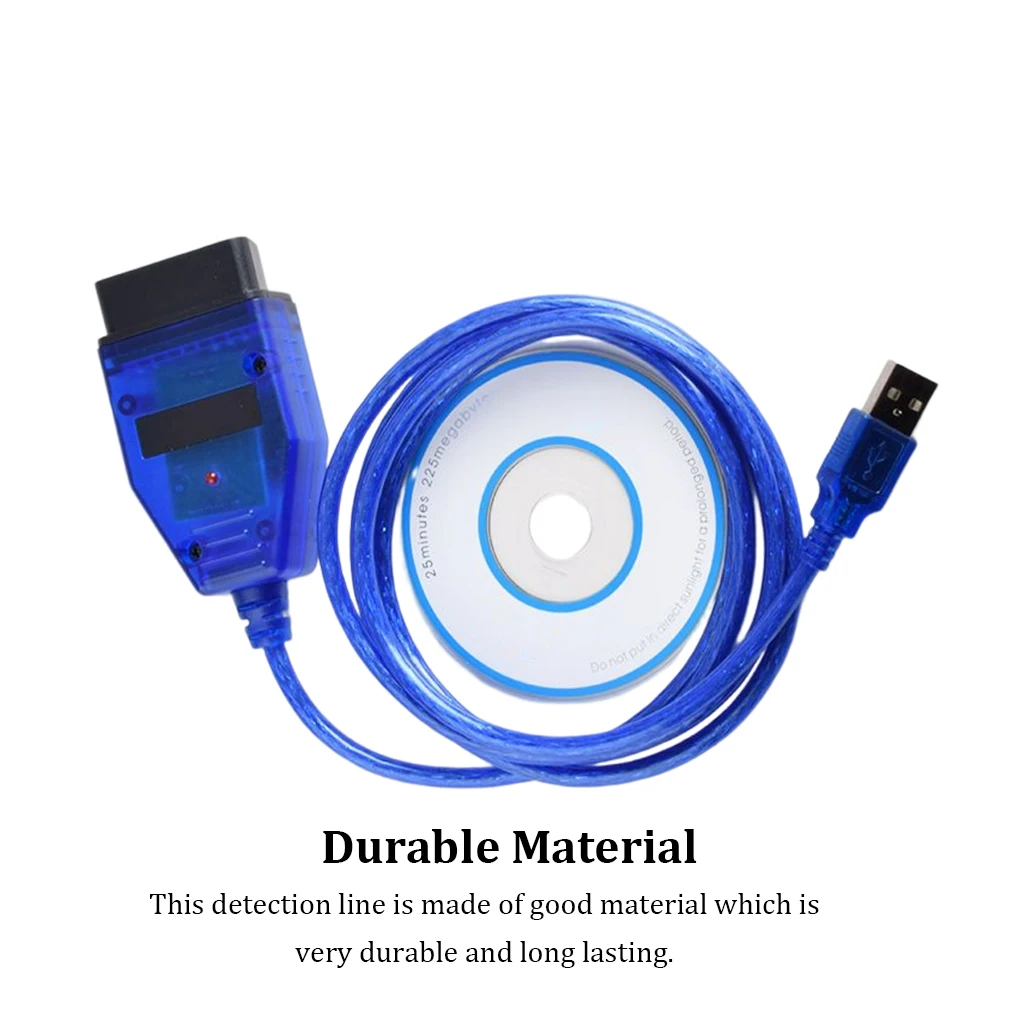 

OBD USB-интерфейсный кабель KKL 409.1 Универсальный автоматический шнур Противоугонная линия обнаружения Модель автомобиля Диагностический инструмент Сканирование