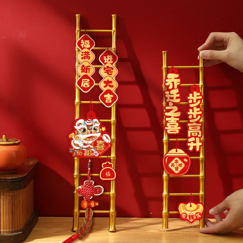 Mini Ladder Figurine Miniature Ladder Decoration Decorative Doll House Accessories for Fairy Garden Bedroom Home Office Shelf