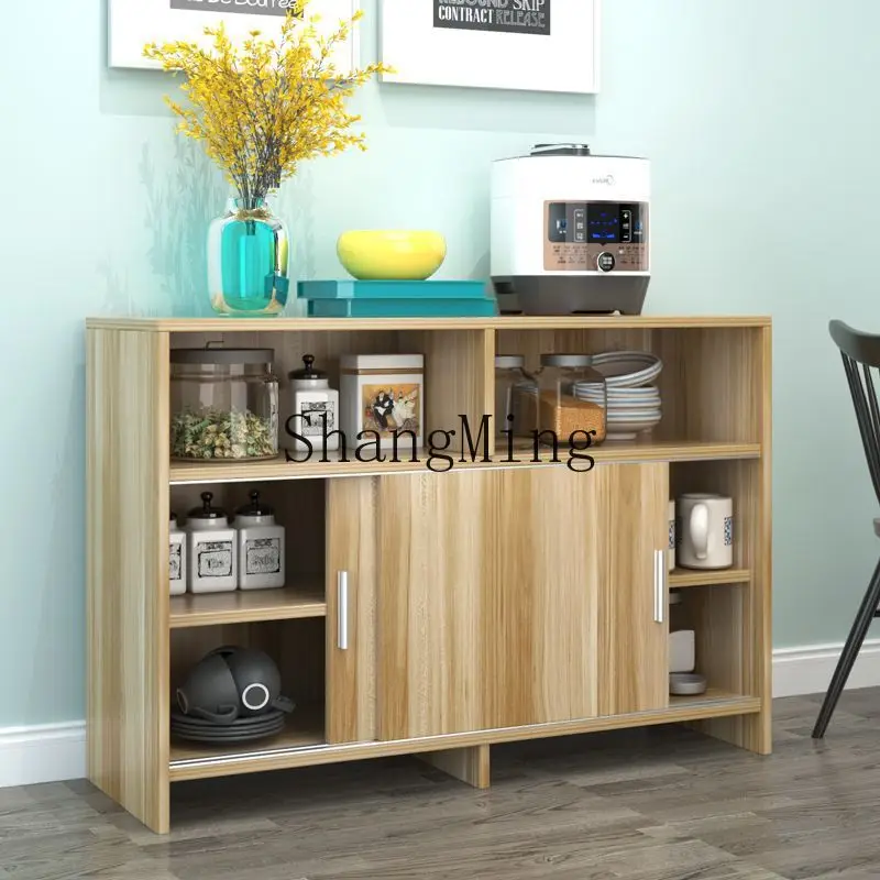 

SM new high-end cabinet dining side simple modern tea locker kitchen sliding door