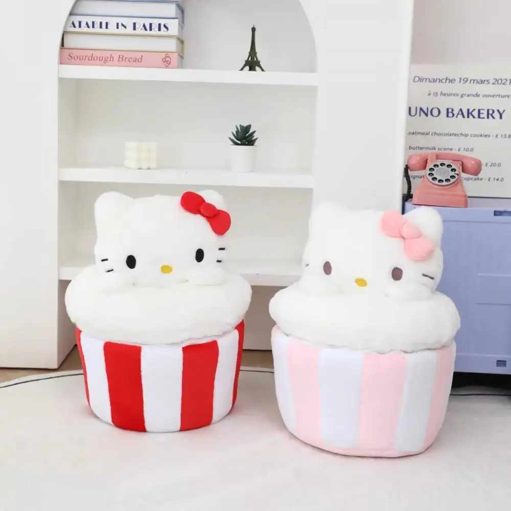 

Kawaii Sanrio аниме хобби Hello Kitty мультфильм плюшевое ведро для хранения спальня корзина для хранения мусора подарок на день рождения