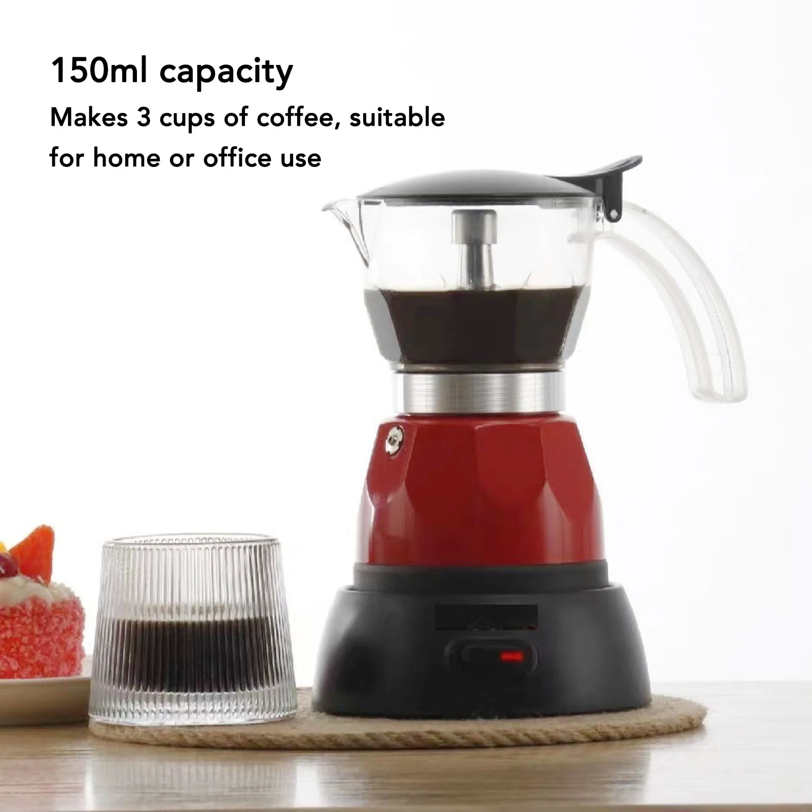 electric-coffee-maker-150ml-3-cups-aluminum-mocha-pot-electric-italian-coffee-maker-percolator-for-home-red