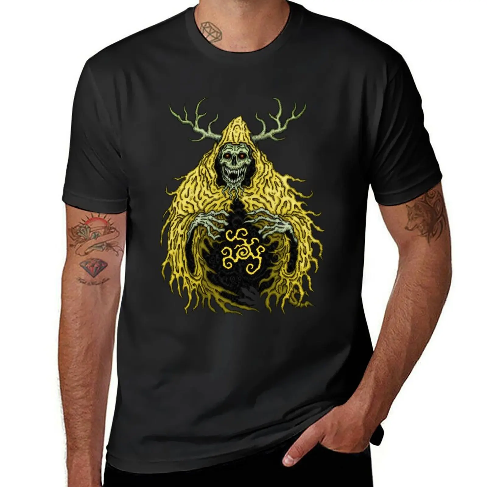 King in Yellow 2 - Azhmodai 2019 T-Shirt summer top plus size tops men clothes