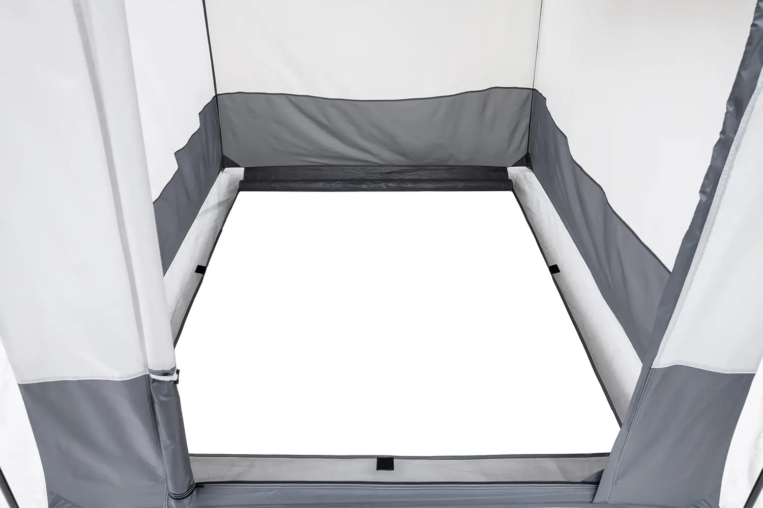 Abri de confidentialité de camping portable avec poteaux en fibre de verre, installation facile pour changer et douche