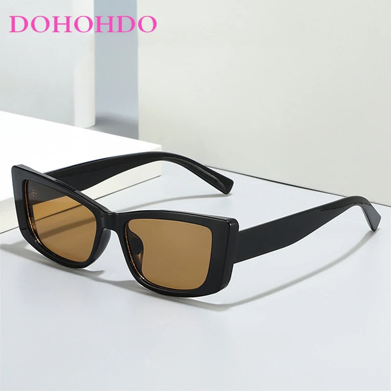 

Vintage Rectangle Sunglasses Woman Man Fashion Luxury Brand Design Small Frame Sun Glasses Female Outdoors Travel Shades UV400