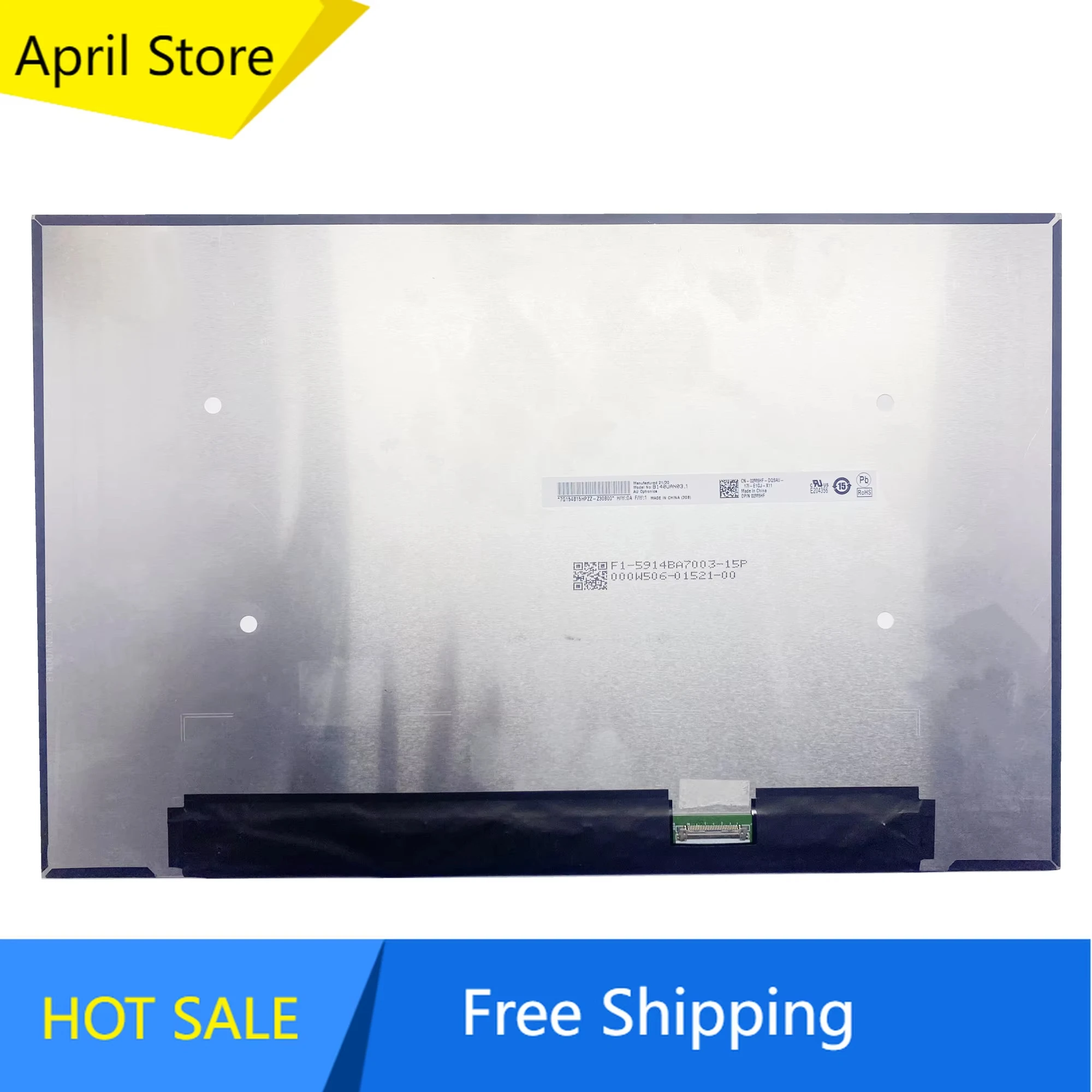 B140UAN03.1 N140JCA-EEL NV140WUM-N42 14.0'' Laptop LCD Screen Display Panel 1920*1200